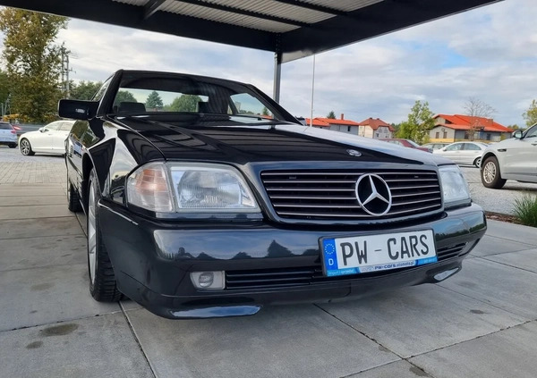 Mercedes-Benz SL cena 44900 przebieg: 189000, rok produkcji 1990 z Lewin Brzeski małe 326